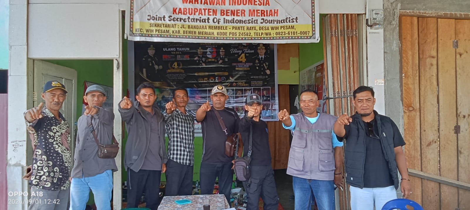 HUT Ke-4 MNJ.com dan Bidik di Bener Meriah: Bukan Sekadar Seremoni, Pers Harus Tetap Kritis dan Berintegritas